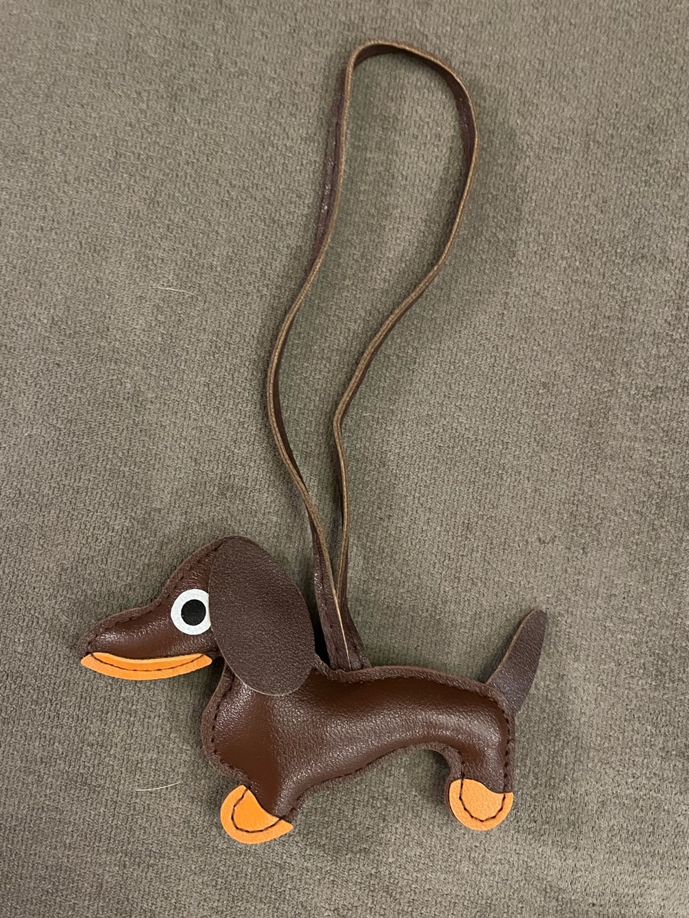 🐕 NEW Dachshund Bag Charm / Keychain Wainer Dog Cute Kawaii Y2K